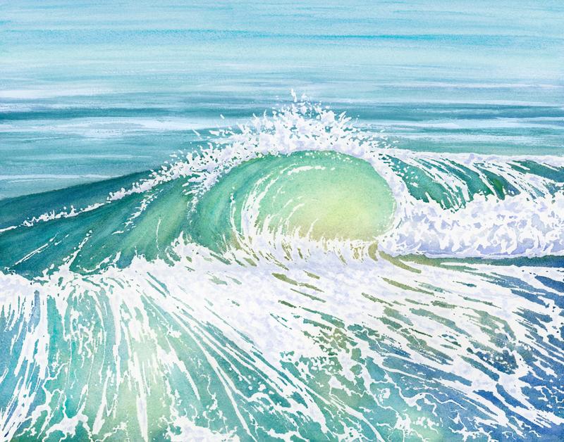 Glowing Wave